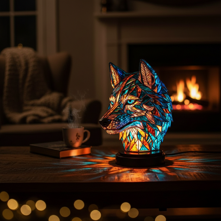 Lampe Loup Enchanteur
